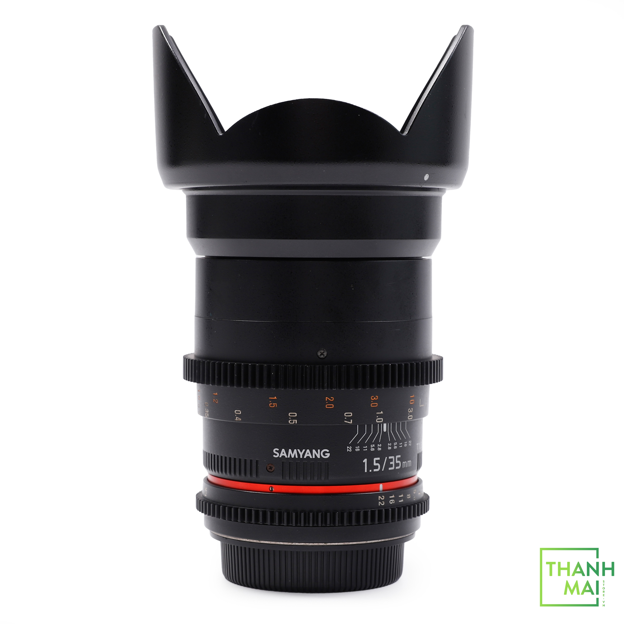 Ống kính Samyang 35mm T1.5 VDSLR II For Canon