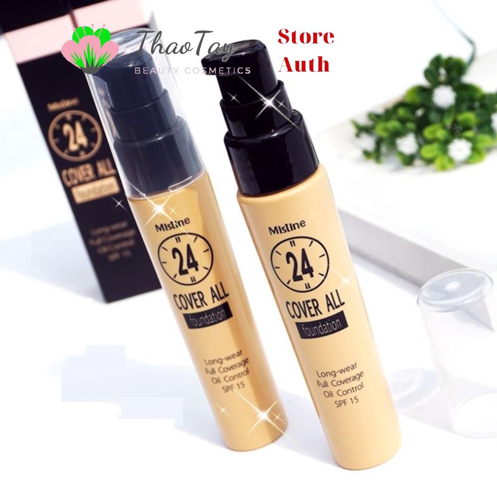 Kem che khuyết điểm mistine 24 cover all thái lan