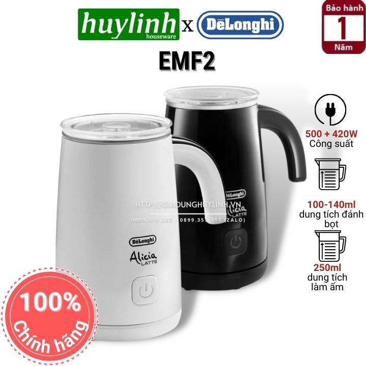 Máy đánh sữa tạo bọt Delonghi Alicia EMF2