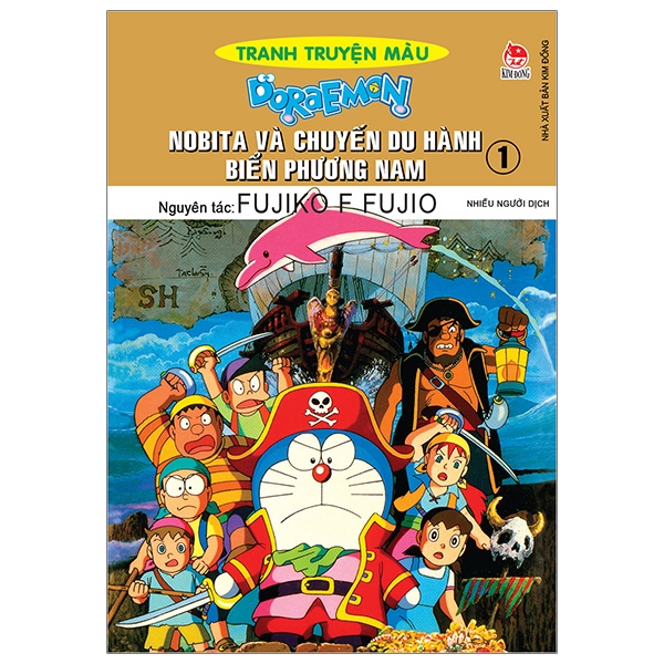 Fahasa - Doraemon Tranh Truyện Màu - Nobita Và Chuyến Du Hành Biển Phương Nam - Tập 1 (Tái Bản 2019)