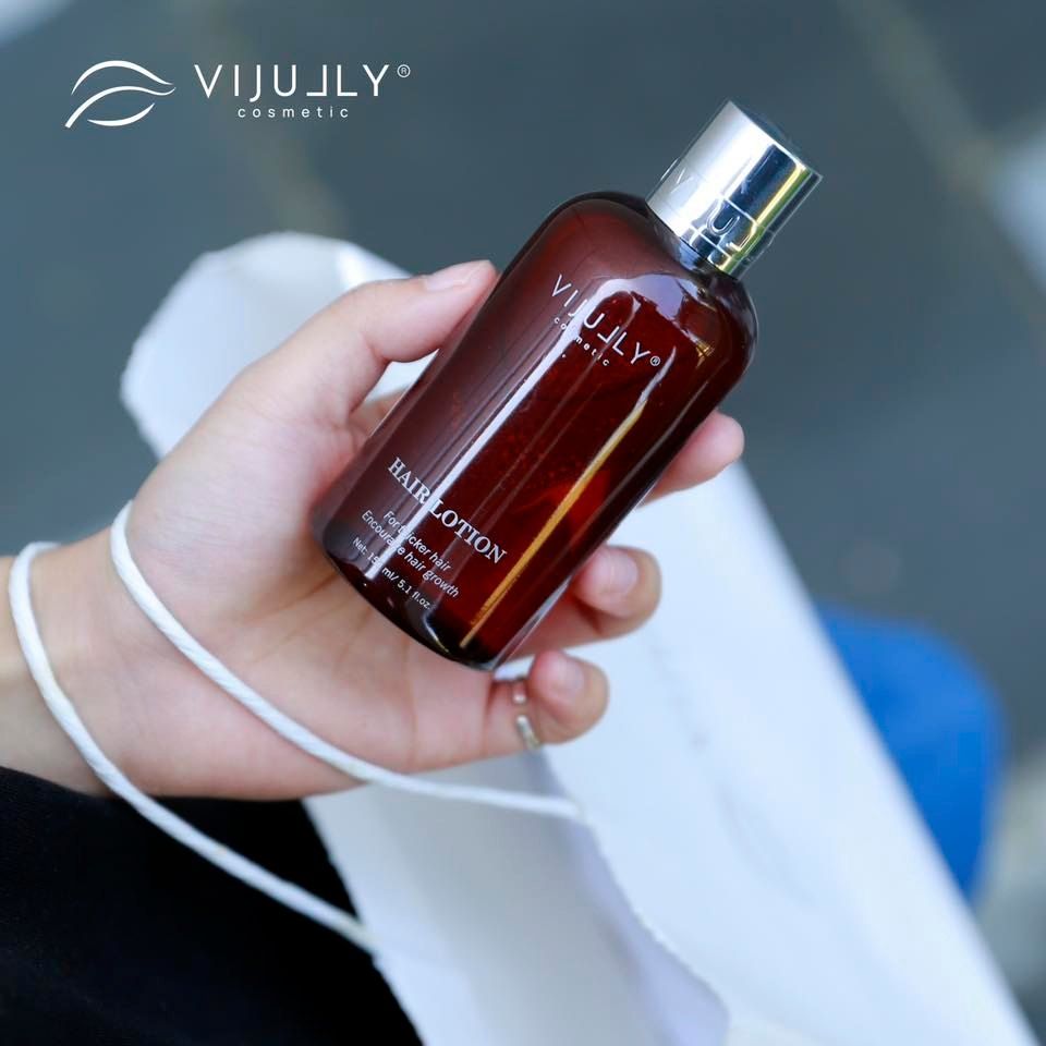 Tinh Dầu Bưởi Vi Jully, Giảm Rụng, Kích Thích Mọc, Làm Dài Và Dày, Tóc Bồng Bềnh Đen Mượt 150ml