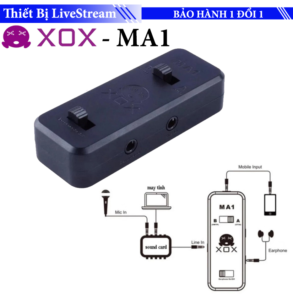 Cục phát live stream xox – ma1 smartphone