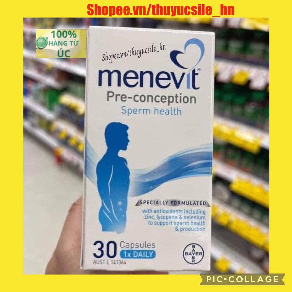 Menevit - vitamin tổng hợp cho nam giới - xuất xứ úc