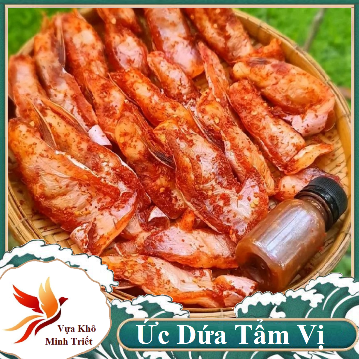 Ức Cá Dứa Tẩm Vị Ớt Không Cay Béo Mỡ Thơm ( Tặng Kèm Mắm Tắc Chua Cay Ngọt Siêu Ngon)- VỰA KHÔ MINH TRIẾT
