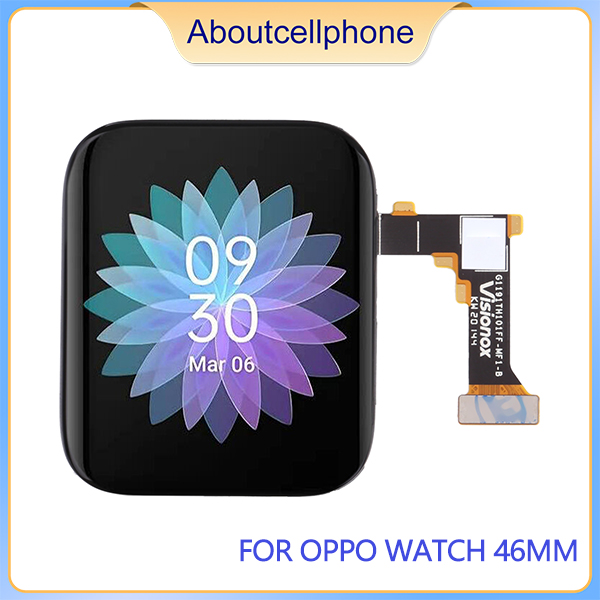 About Original LCD Screen and Digitizer Full Assembly for OPPO Watch 46mm