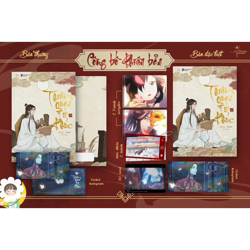 Phụ Kiện - Thiên Quan Tứ Phúc - Bản Hoạt Hình (Tập 7) Bản Đặc Biệt (full pk)