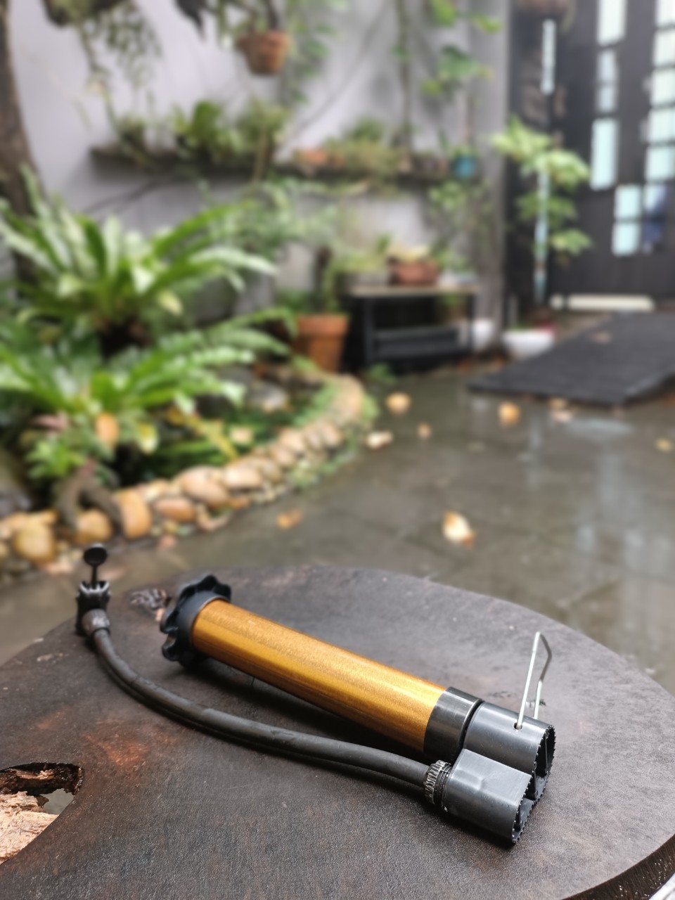 Bơm mini cầm tay đa năng nhỏ gọn - tặng kèm kim bơm