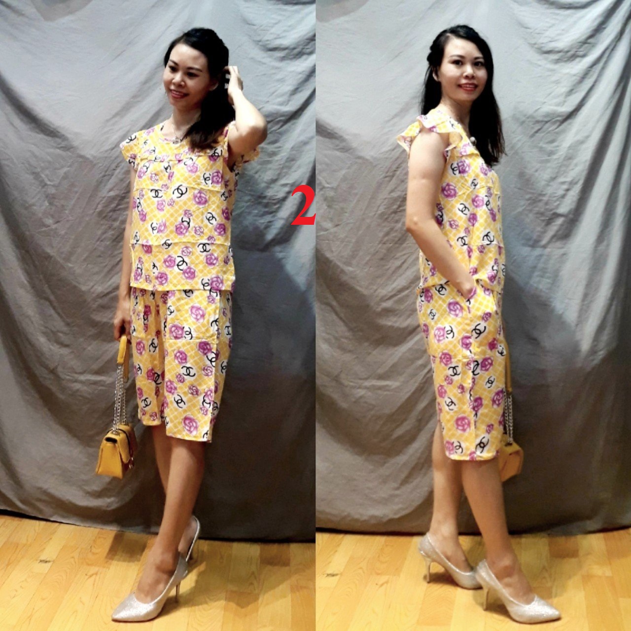 Bộ lửng tole mặc nhà,mát mịn size XL