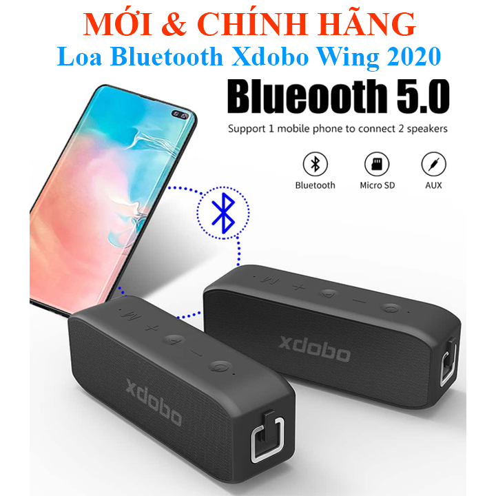 Loa bluetooth 5.0 siêu trầm 20w - dsp - tws - ipx7 xdobo wing 2020 \ tronsmart element force plus tm-322485
