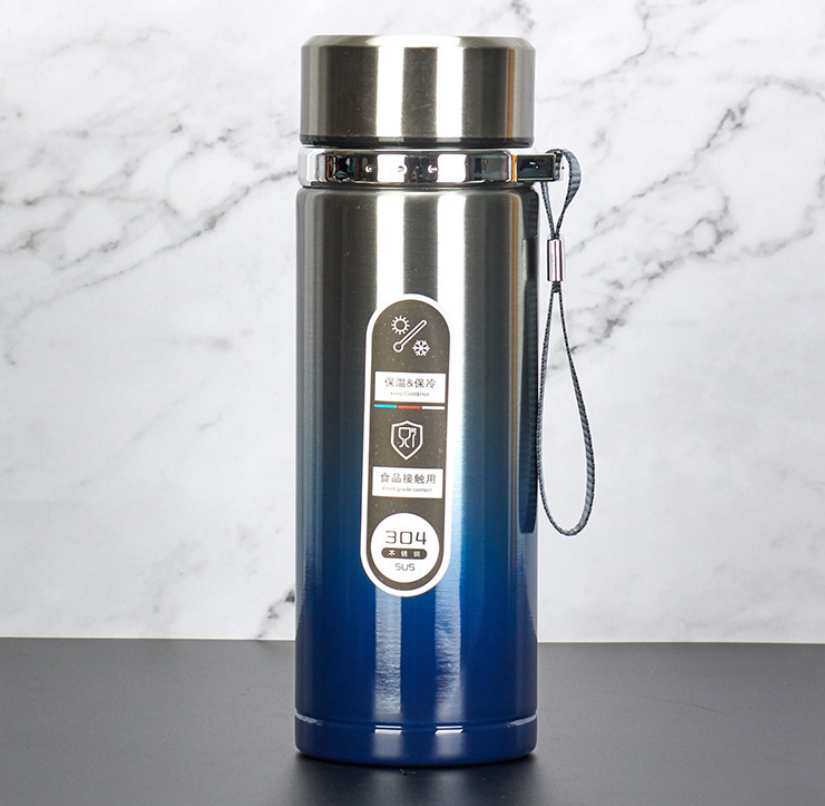 Bình Giữ Nhiệt Inox 304 1000ml Giữ Nhiệt Trên 15H Có Dây Treo