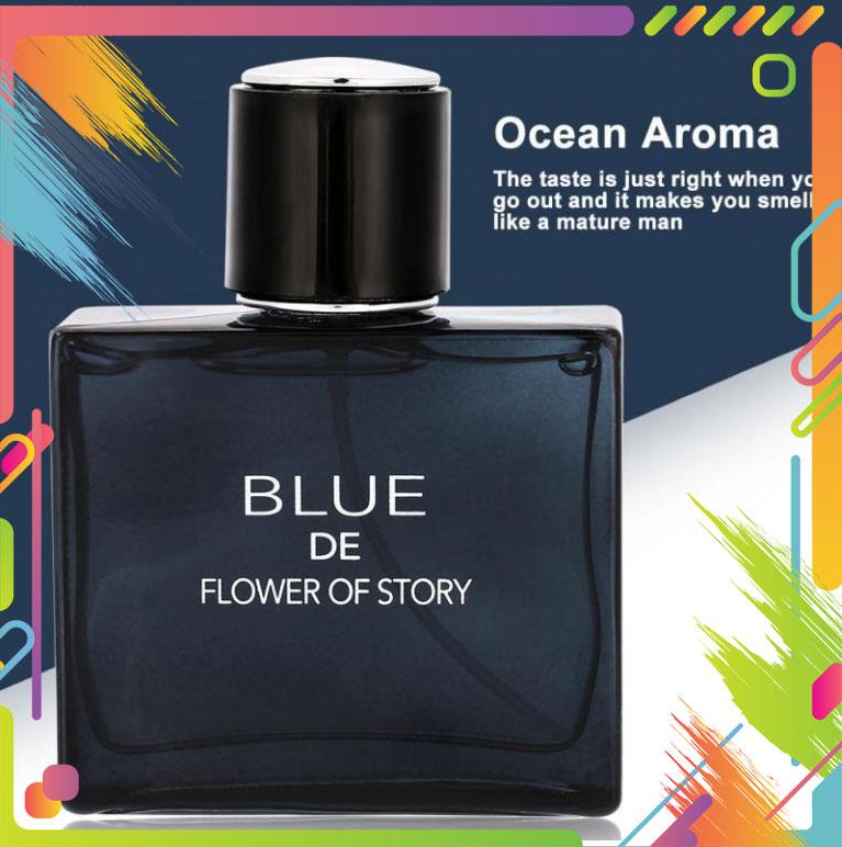 Nước Hoa Nam Blue De Flower Of Story nước hoa for men, hương thơm quyến rũ đàn ông đích thực [Queen love 88]