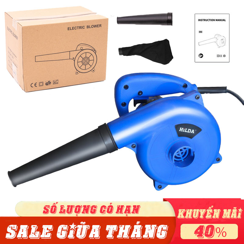 Máy thổi bụi , Thổi bụi mini cầm tay Hilda 1100w thổi bụi máy tính oto C37