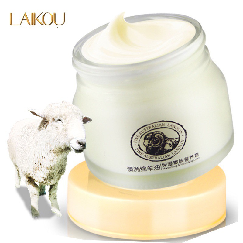 Kem dưỡng trắng da nhau thai cừu Laikou 90gr giúp da trắng khỏe mịn màng