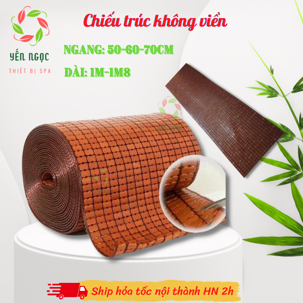 Chiếu trúc trải giường massage, giường gội cho spa, trải sofa | Chiếu trúc spa