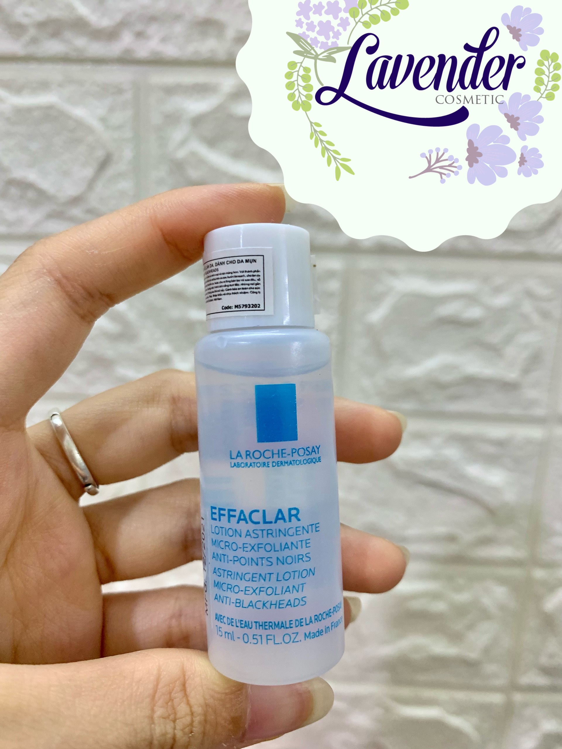 Minisize 15ml nước hoa hồng la roche posay