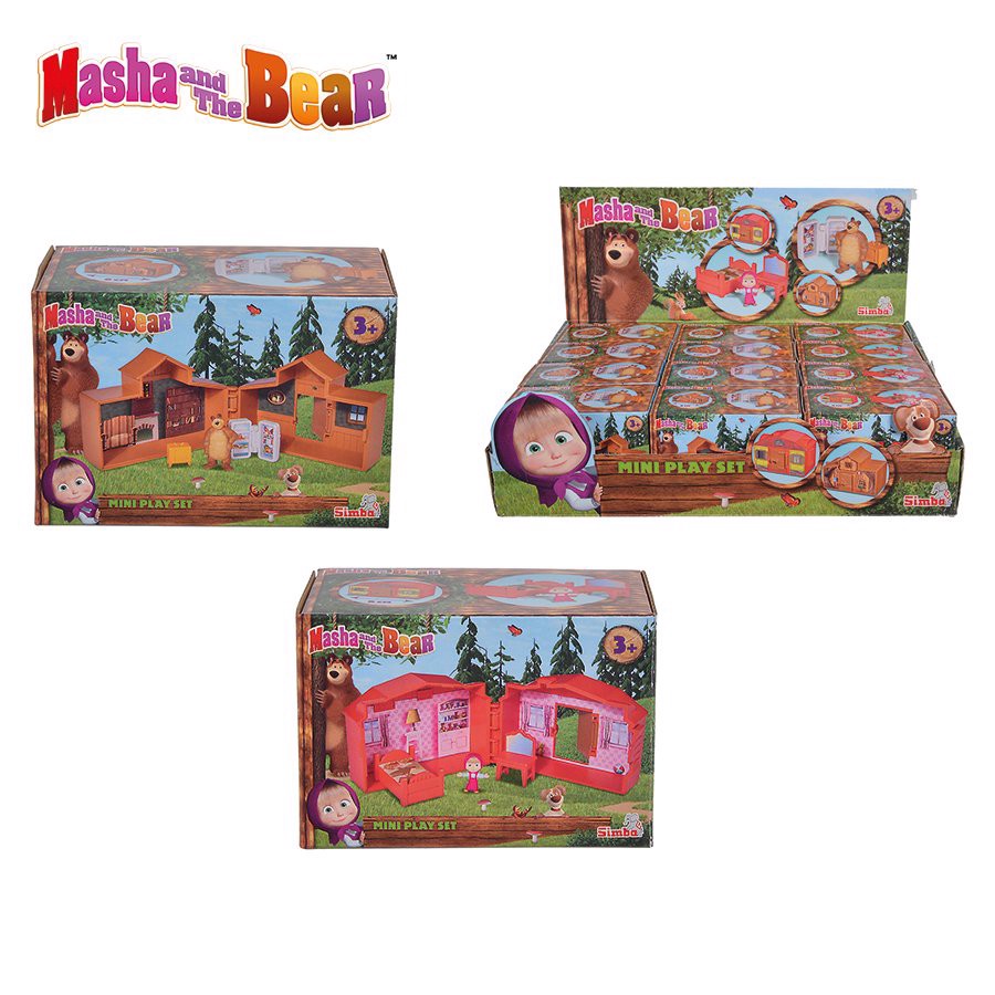 Đồ chơi trẻ em masha and the bear masha play set 109301039