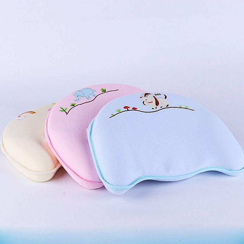 Gối Ngủ Cho Bé | Gối Chống Méo Bẹp Đầu - Gối Việt Gối Cao Su Non Chống Bẹp Méo Đầu Êm Ái Cho Trẻ Sơ Sinh Chất Lượng Cao, Gối Trẻ Em 100% Cao Su Thiên Nhiên Cao Cấp