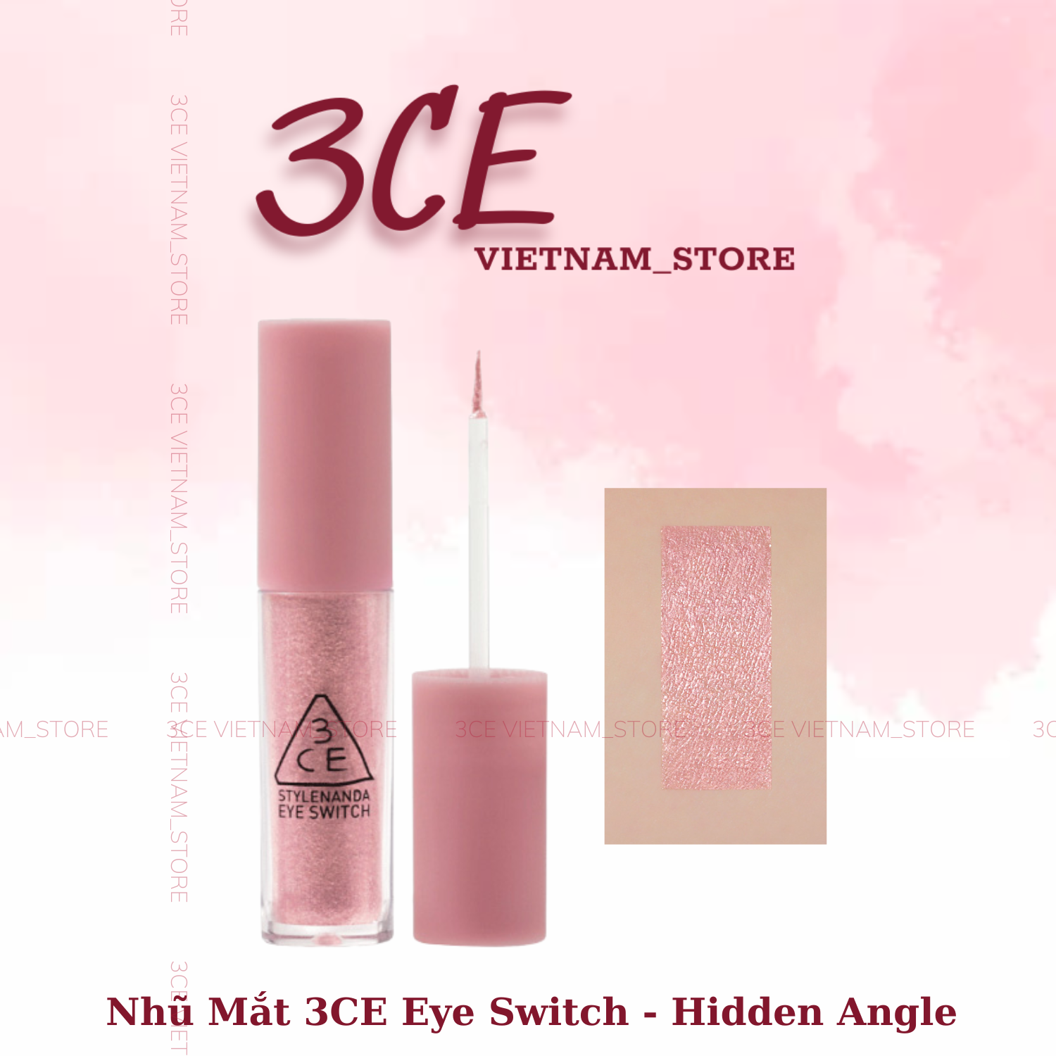 Nhũ mắt 3ce eye switch - hidden angle second split