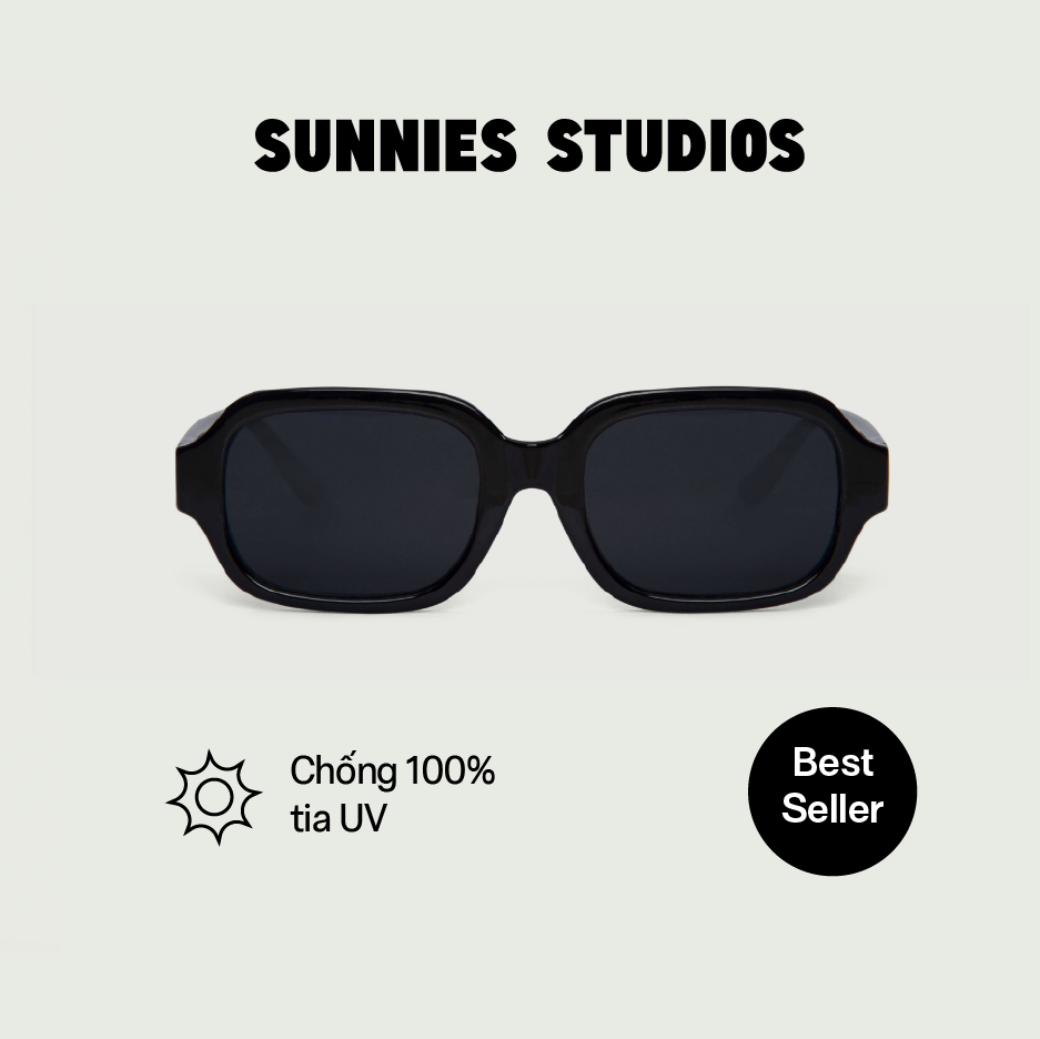 Kính Mát Sunnies Studios Gọng Vuông Bobbi Ink