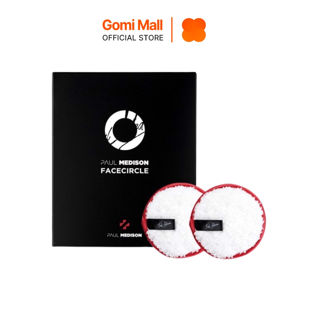 Bộ 2 Bông Tẩy Trang Paul Medison FaceCircle GomiMall