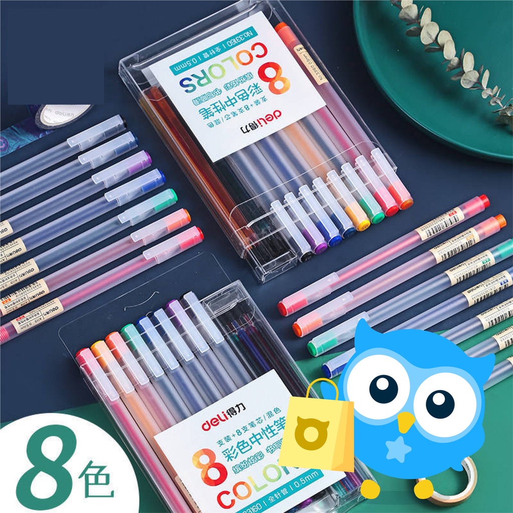 Hộp bút gel màu a119 0,5mm