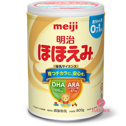 Sữa bột meiji nội địa nhật bản số 0 lon 800g