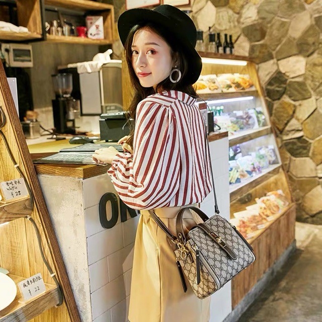 [HCM]Túi xách nữ giá rẻ túi mini khoá viền siêu hot T2KVUONG