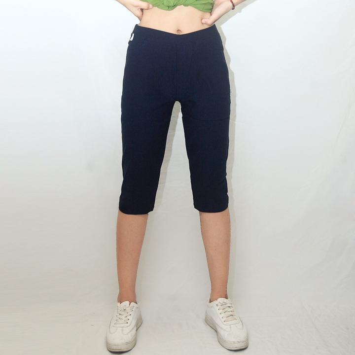 [HCM]Quần short lửng kaki nữ co giản cao cấp