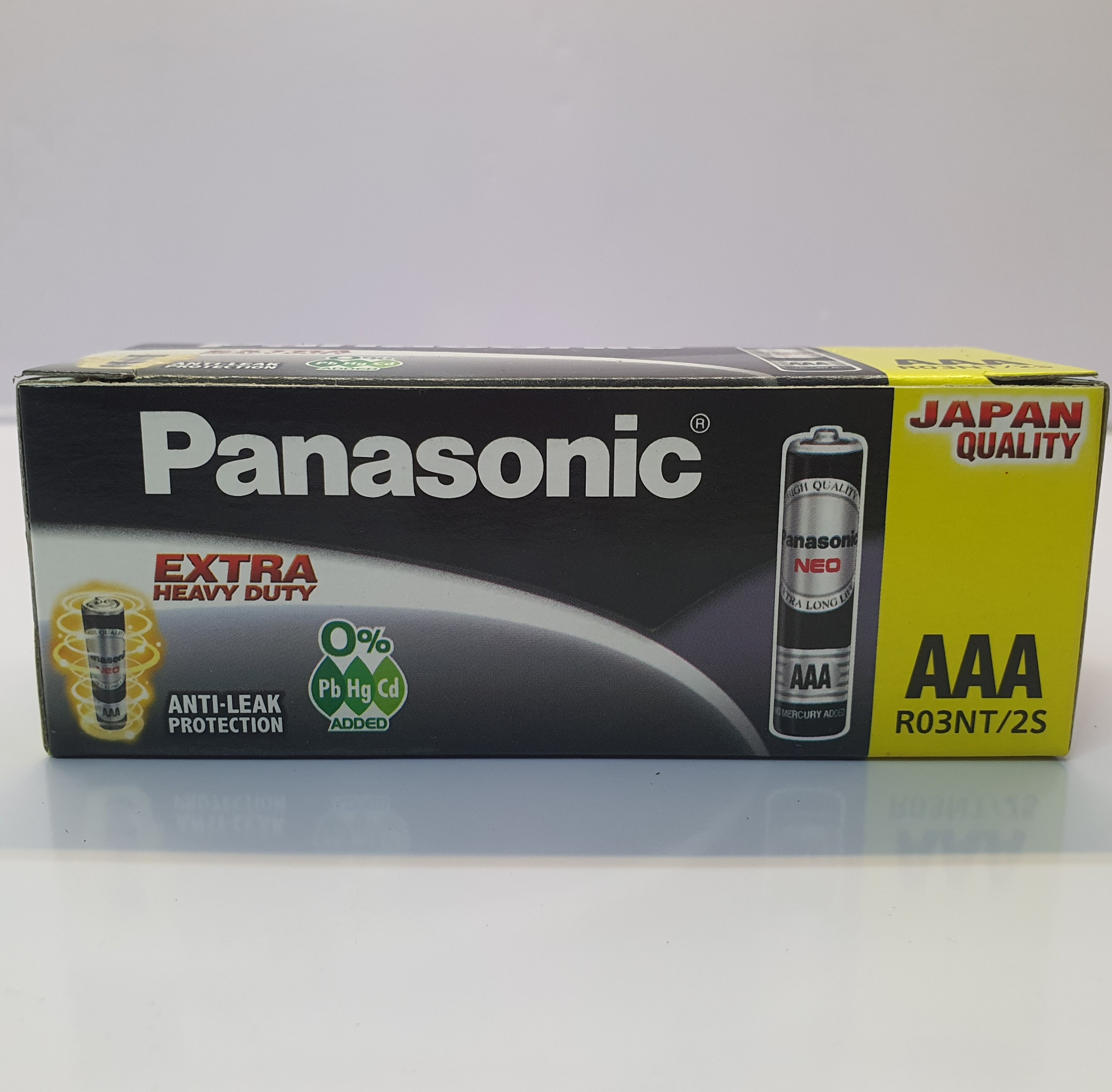 Pin đũa aaa 1,5v panasonic r03nt/2s hàng chính hãng
