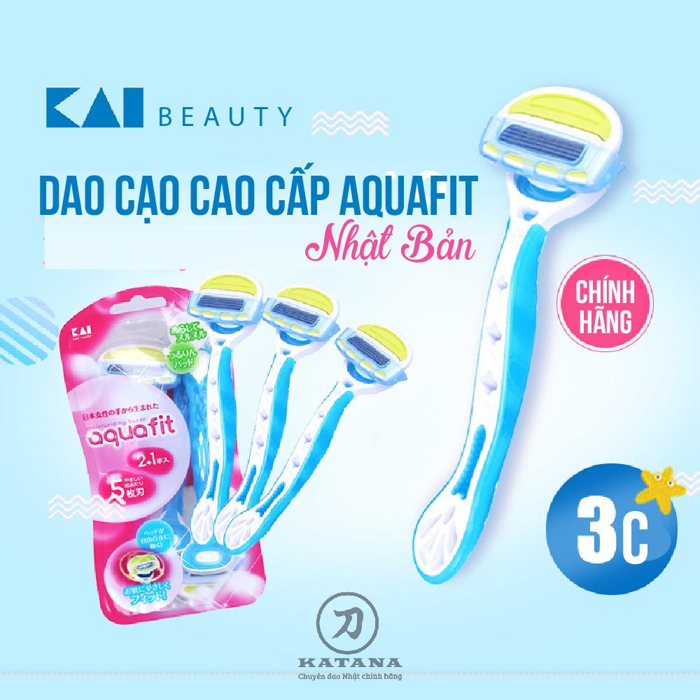 Dao cạo cho nữ Aquafit - Bộ 3 chiếc
