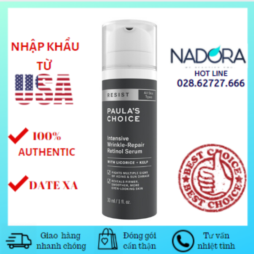 [HCM]Tinh Chất Chống Nhăn Paulas Choice Resist Intensive Wrinkle Repair Retinol Serum
