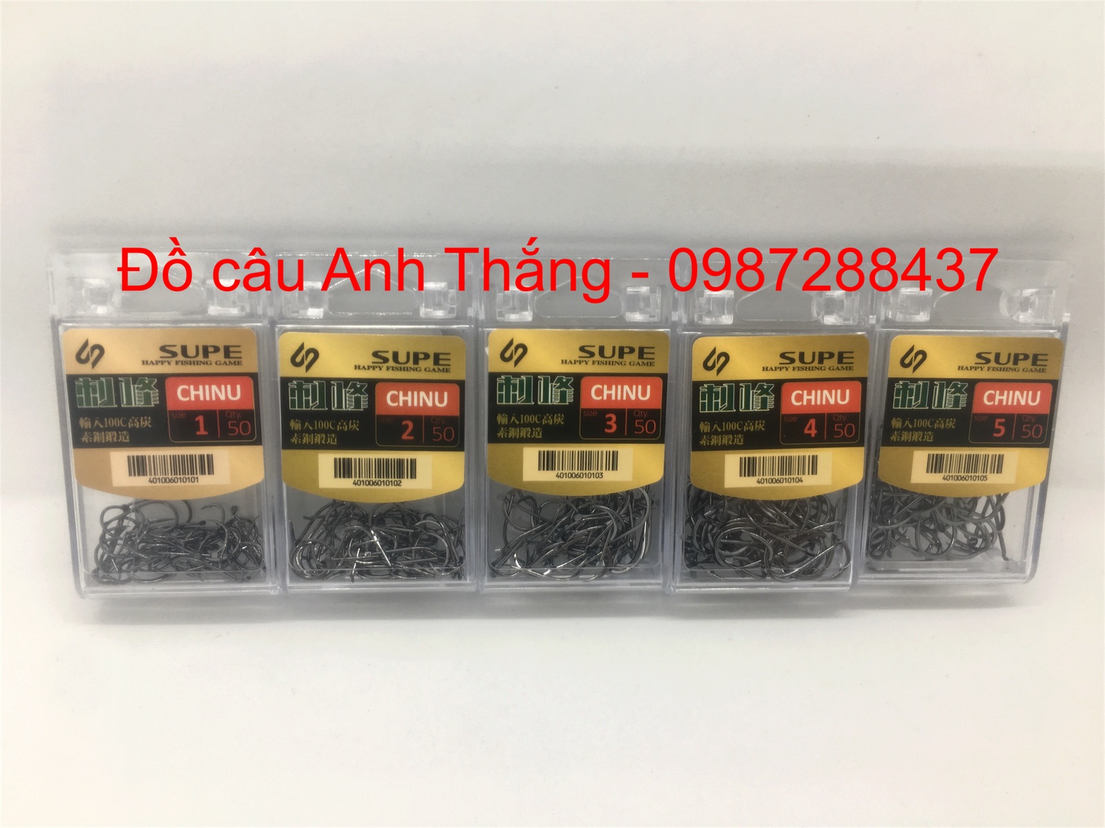 Lưỡi câu không khoen supe chinu siêu bén câu đơn, câu lancer