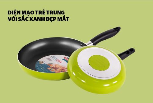 Cặp chảo mầu sắc sunhouse ct1824c xanh đen