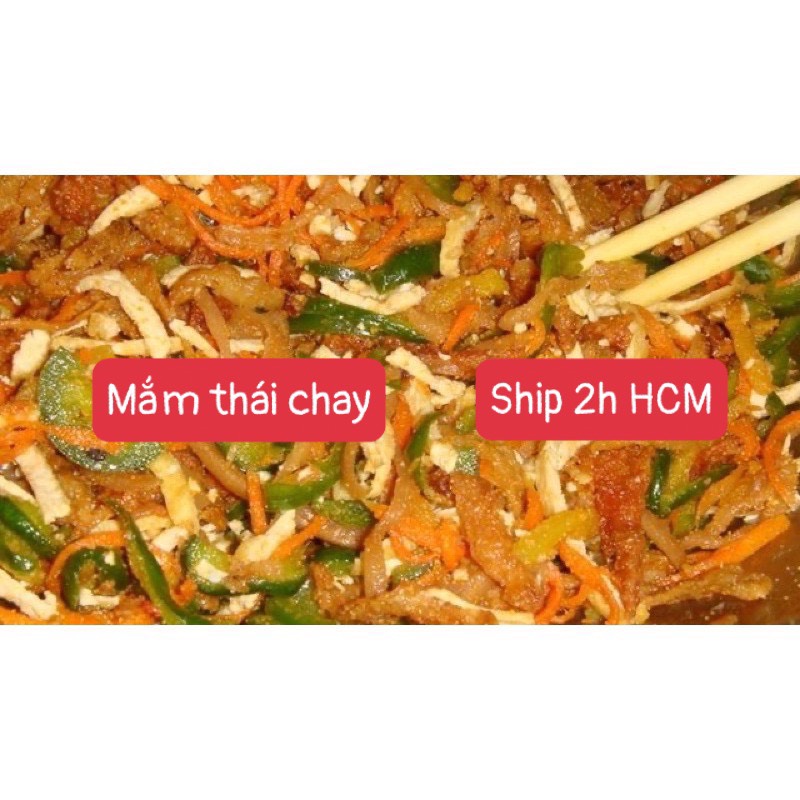 1 kg mắm thái chay loại 1 siêu ngon/ hàng đông lạnh/ chay tâm phát
