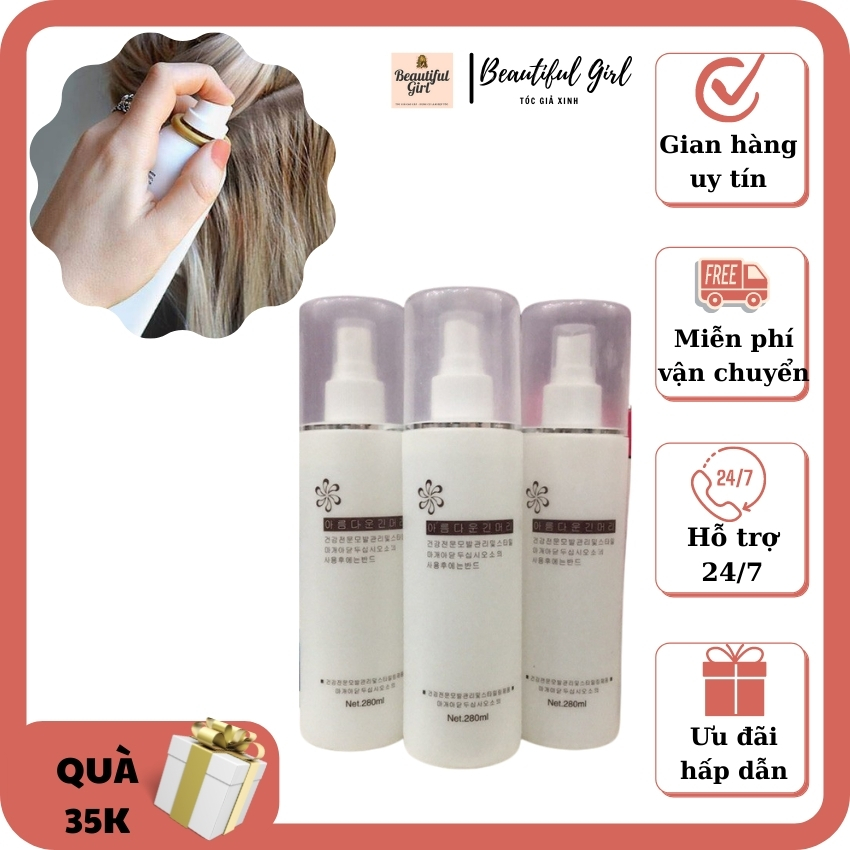 Xịt dưỡng tóc cho tóc giả