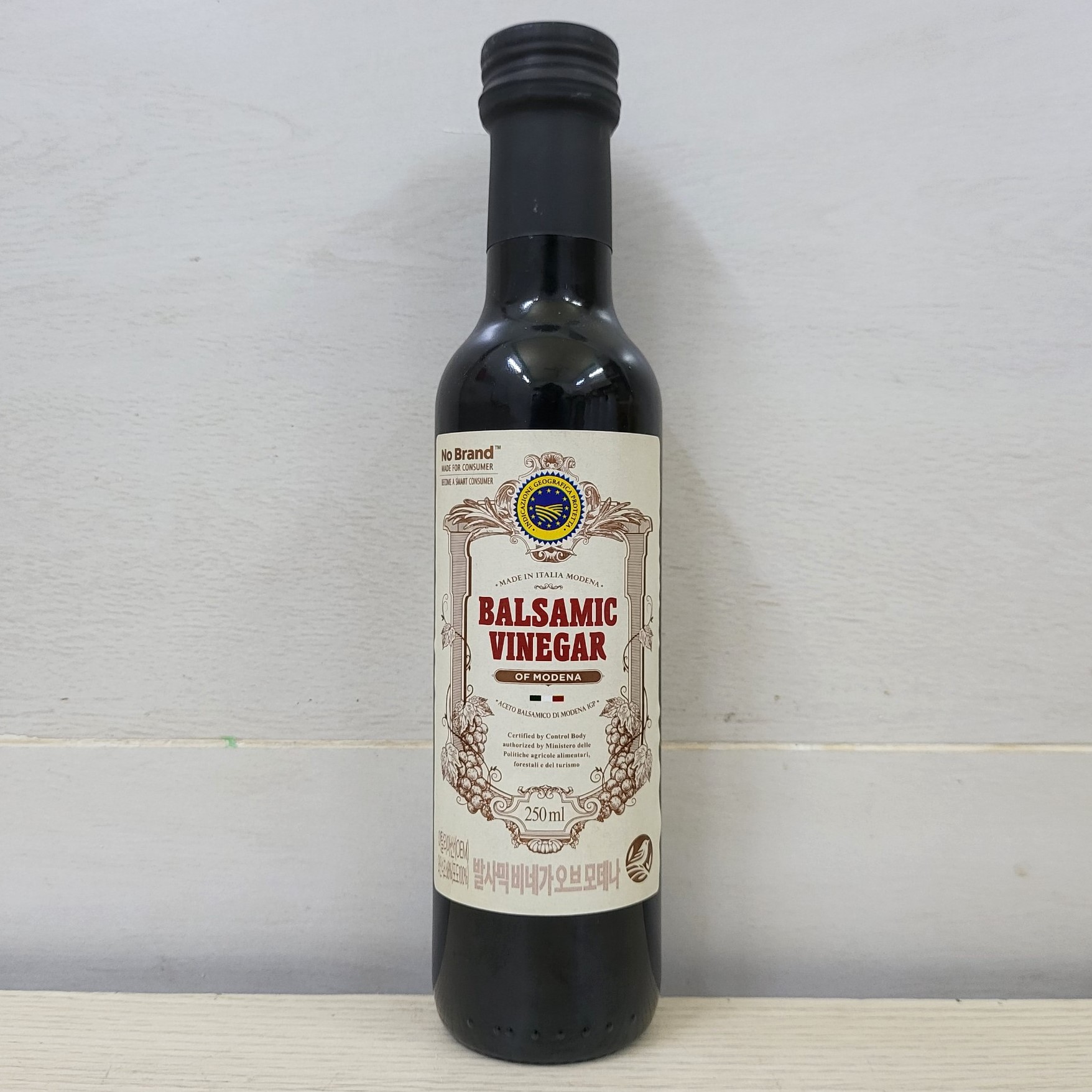 NO BRAND chai 250ml GIẤM NHO Balsamic Vinegar of Modena