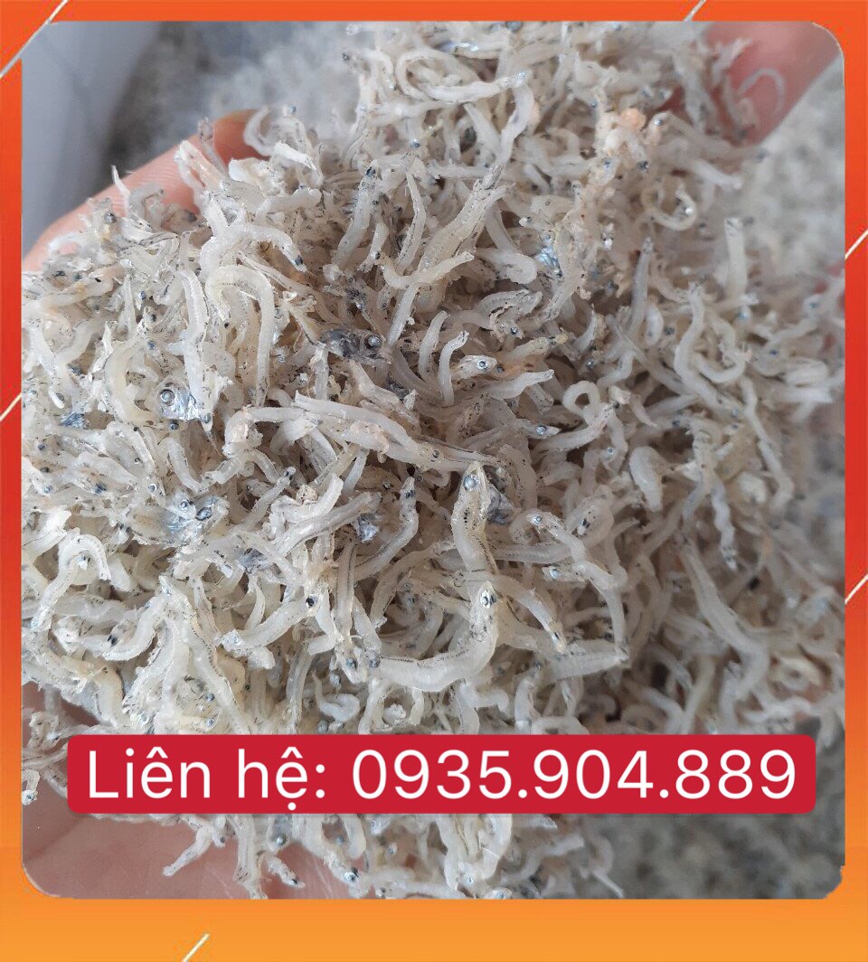 CÁ CƠM MỜM SỮA - trắng ngon nha trang gói [ 500gr ]- cá cơm xuất khẩu