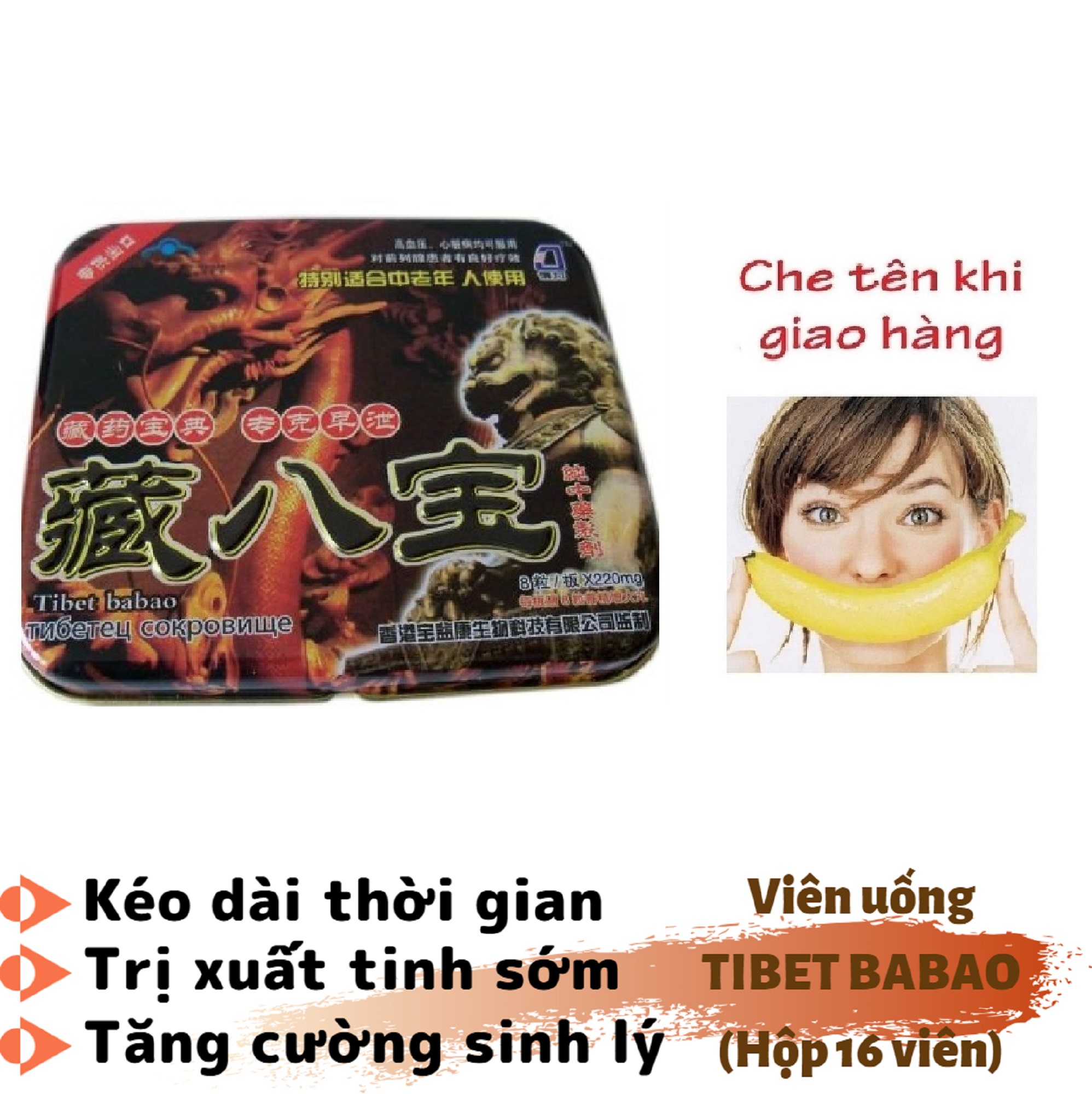 Viên tibet babao cao cấp nam - hàng chính hãng