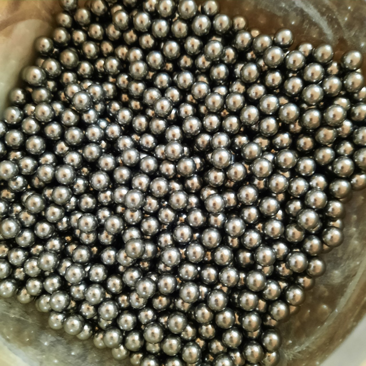 [Bán lẻ] 1kg ( 1 cân) Bi trục xe đạp 6.35mm  bóng tròn sáng bóng