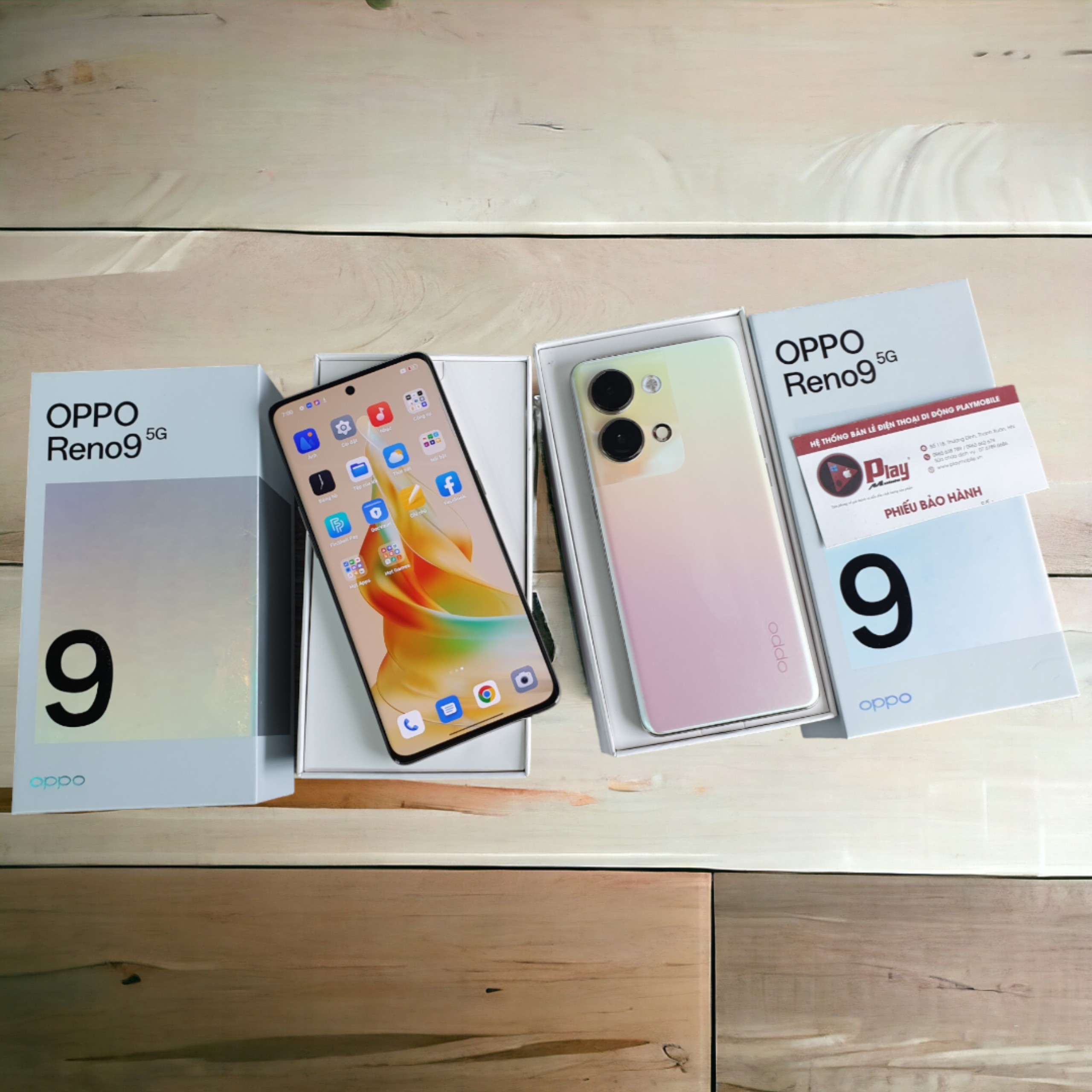 Điện thoại oppo reno 9 5g mới fullbox 2 sim chính hãng , màn 120hz | bảo hành 12 tháng | playmobile