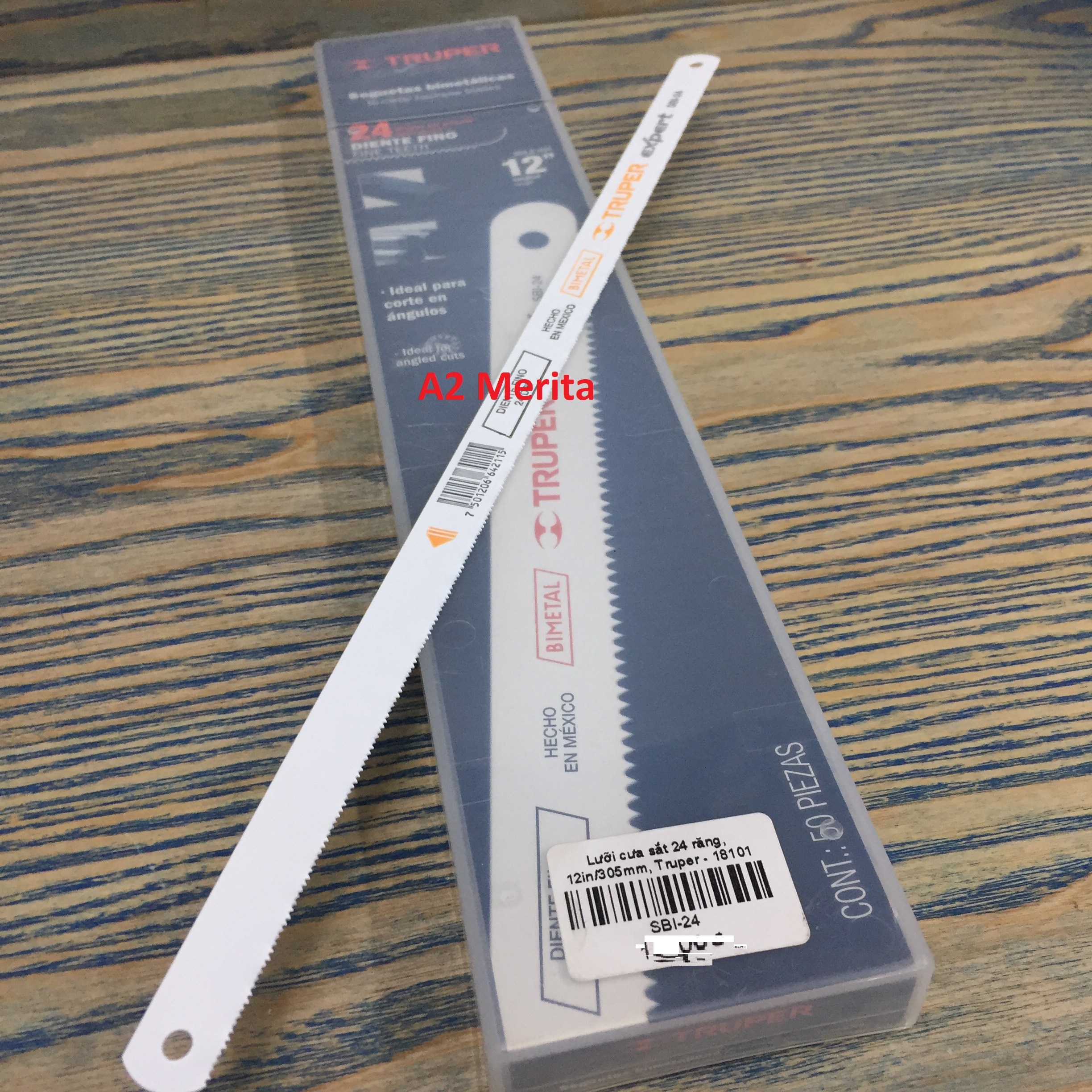 Lưỡi cưa sắt 24 răng, 12in/305mm, truper 18101 - giá 1 lưỡi