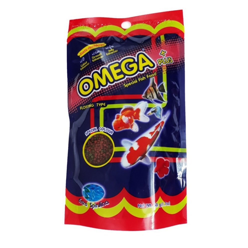 Thức ăn cá cám
¤ thức ăn cho cá omega 250gr - 05kg - 1kg cám thái cao cấp cho cá koi cá ba đuôi cá vàng giá t