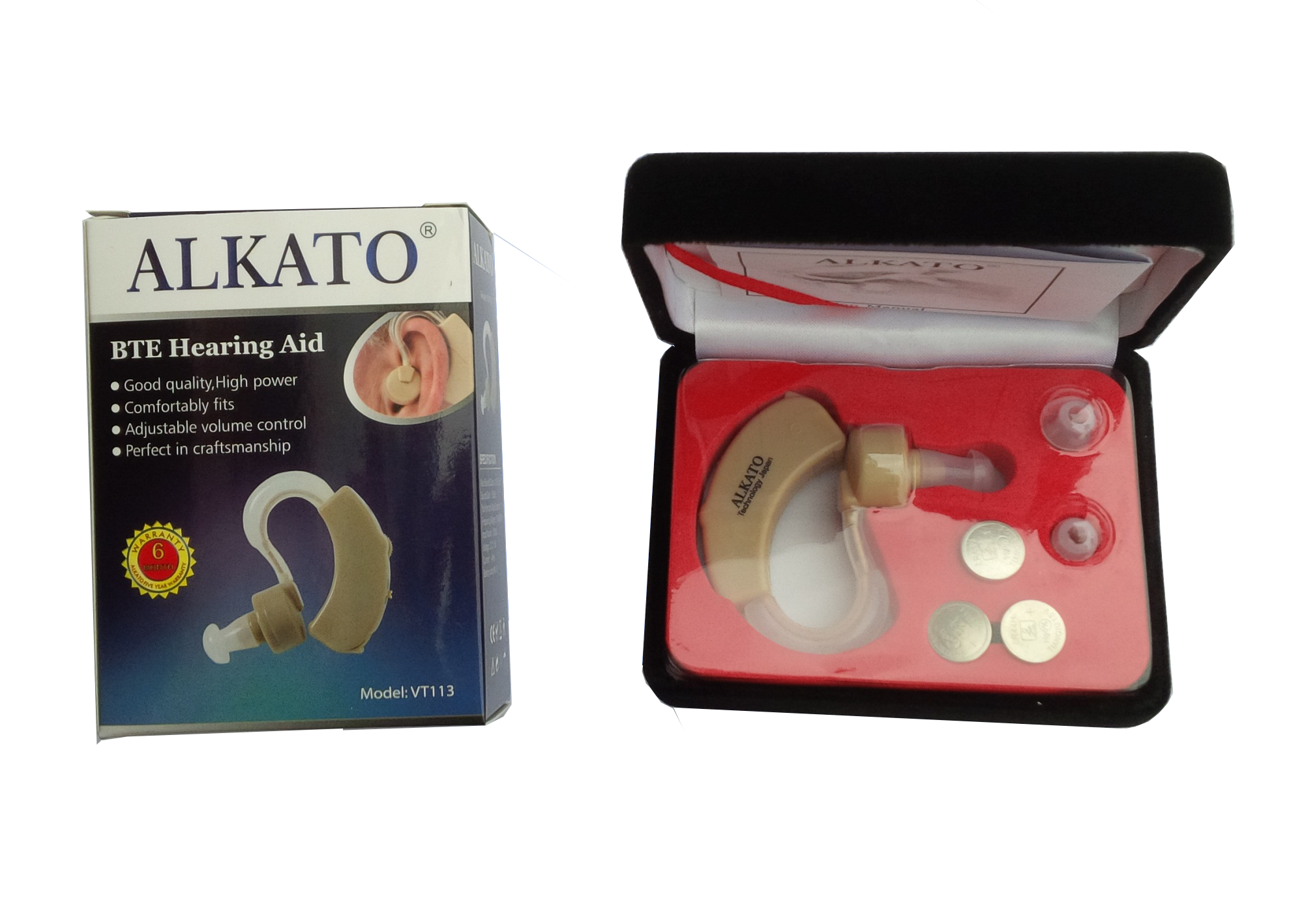 Máy trợ thính không dây alkato- nhật bản