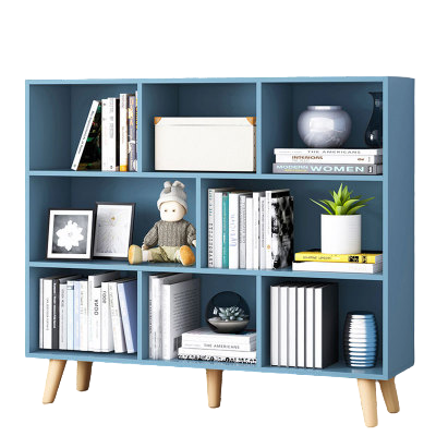 Kệ sách gỗ dài 1m có chân, kệ sách giá rẻ MGK018