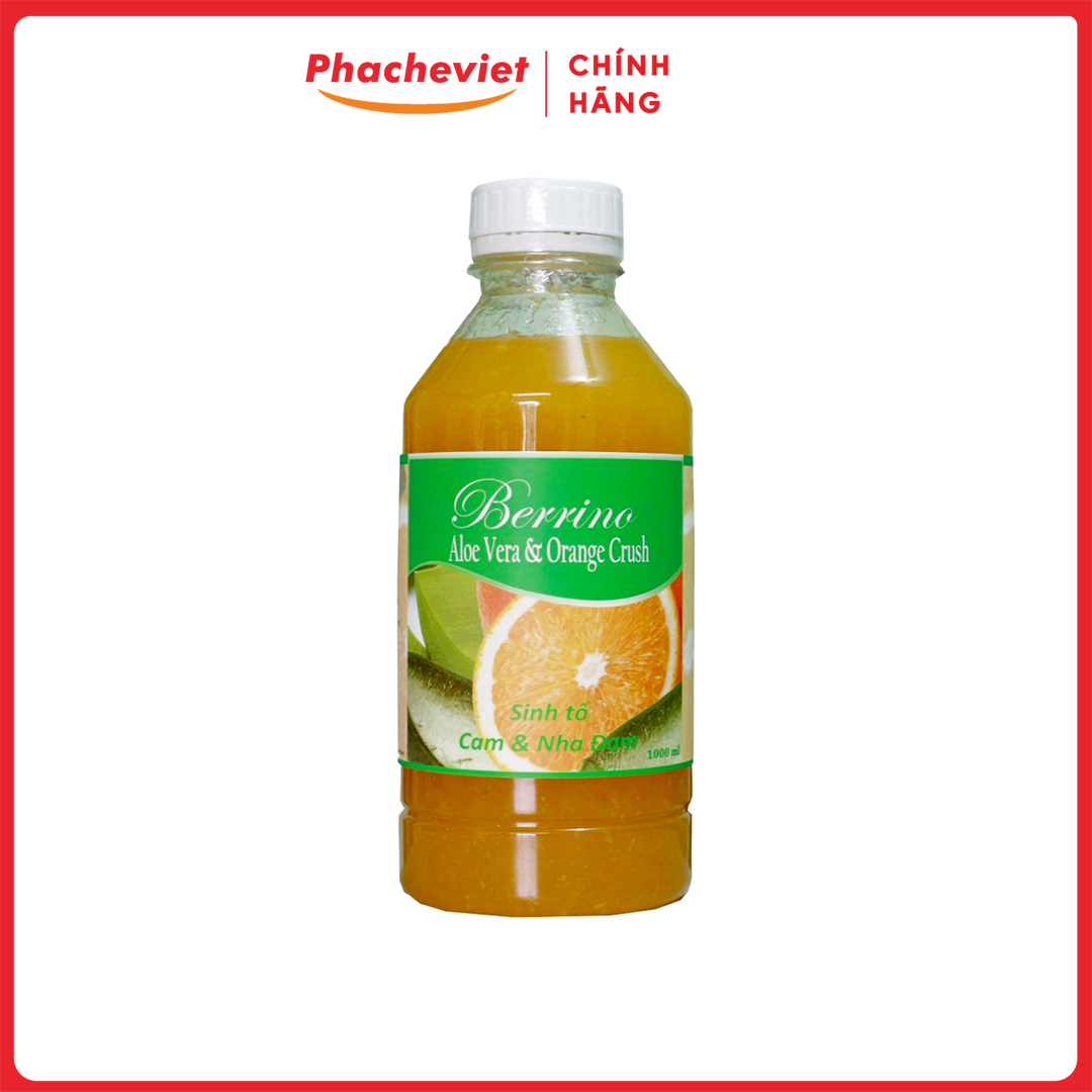 Sinh Tố Berrino Cam & Nha Đam 1000ml