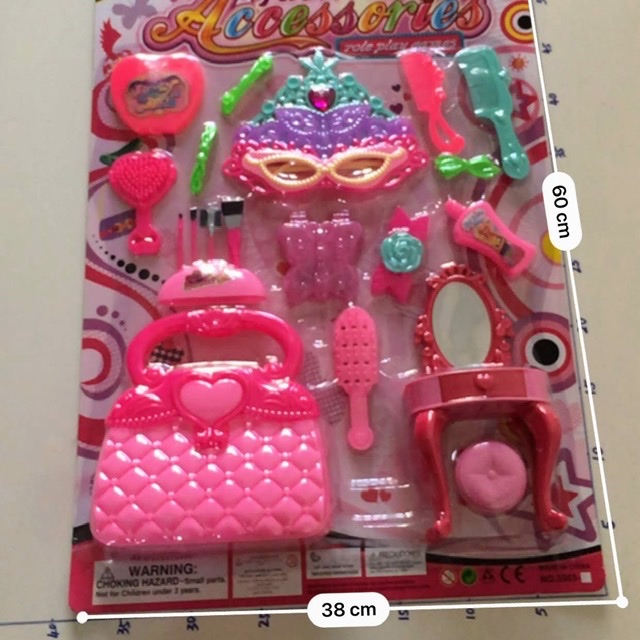 Đồ chơi trẻ em VĨ BÀN TRANG ĐIỂM cho bé ms 3303 phù hợp cho bé 3 tuổi 5 tuổi trở lên......