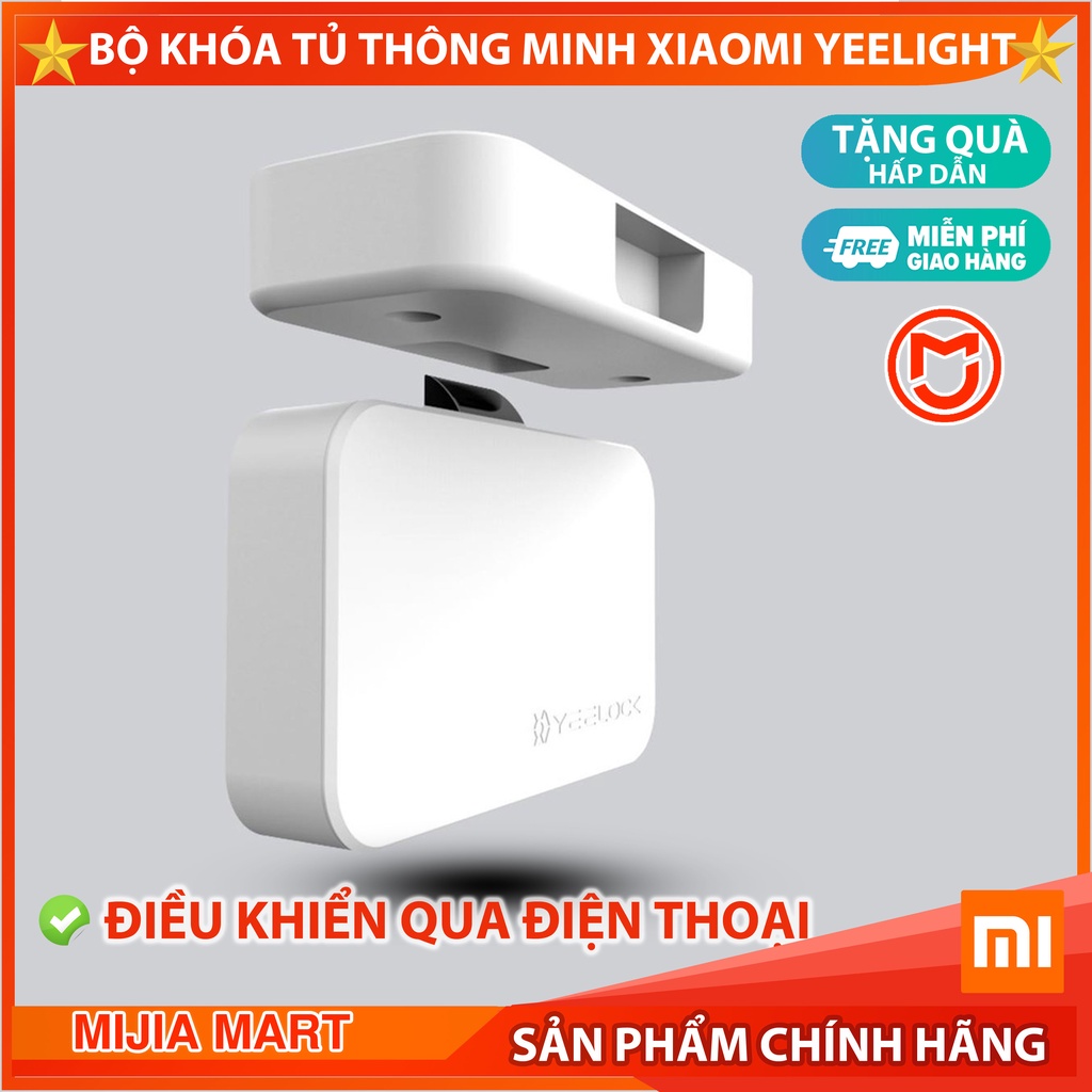 Ổ khóa tủ thông minh Xiaomi Yeelock. Bộ khóa tủ thông minh điều khiển qua bluetooth