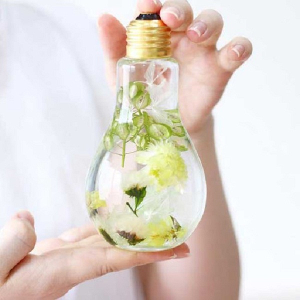 Lọ bóng đèn thủy tinh cực yêu / 300ml