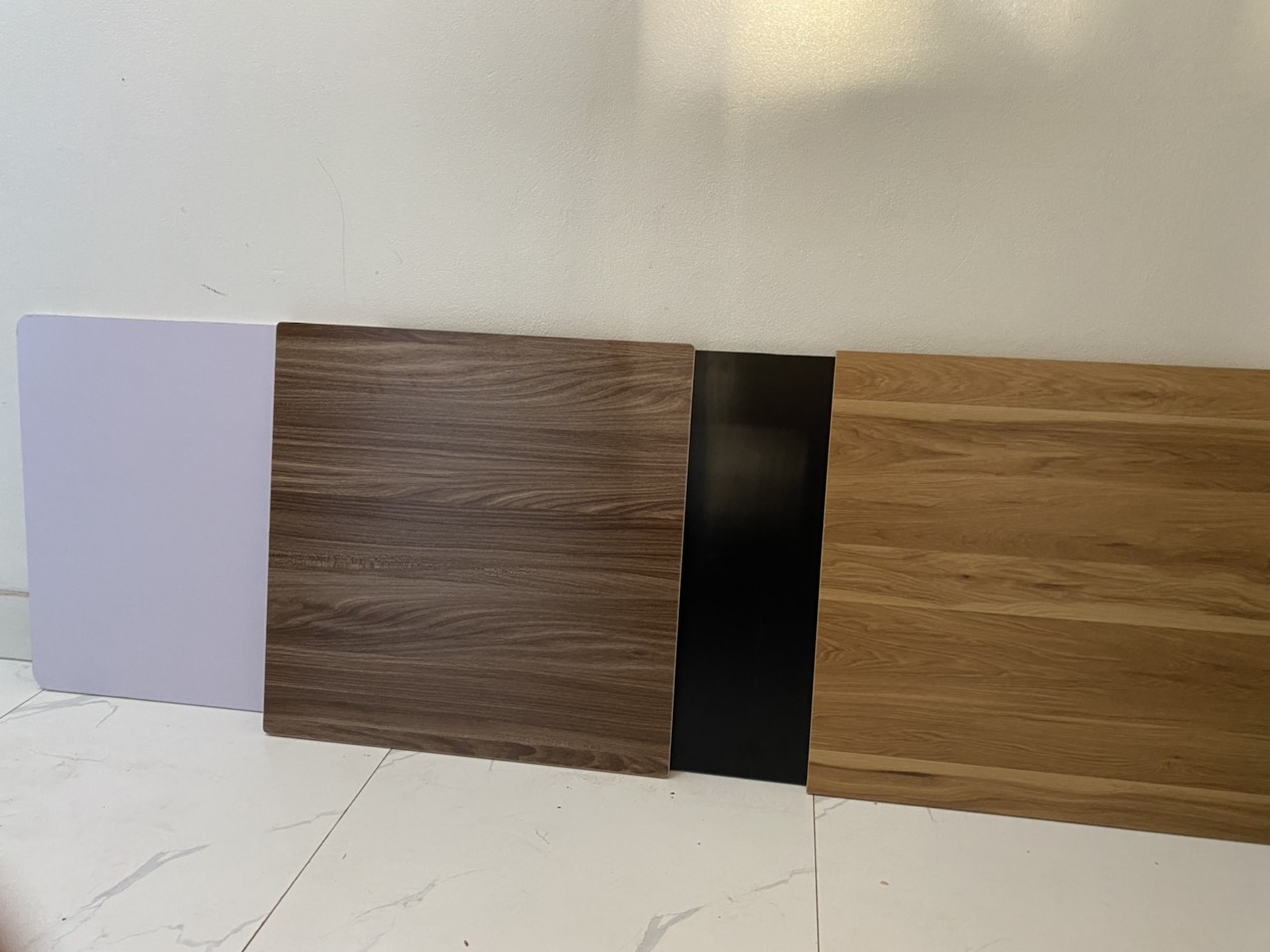 Mặt bàn vuông eames 60x60cm gỗ mdf làm bàn ăn, cafe, bàn làm việc
