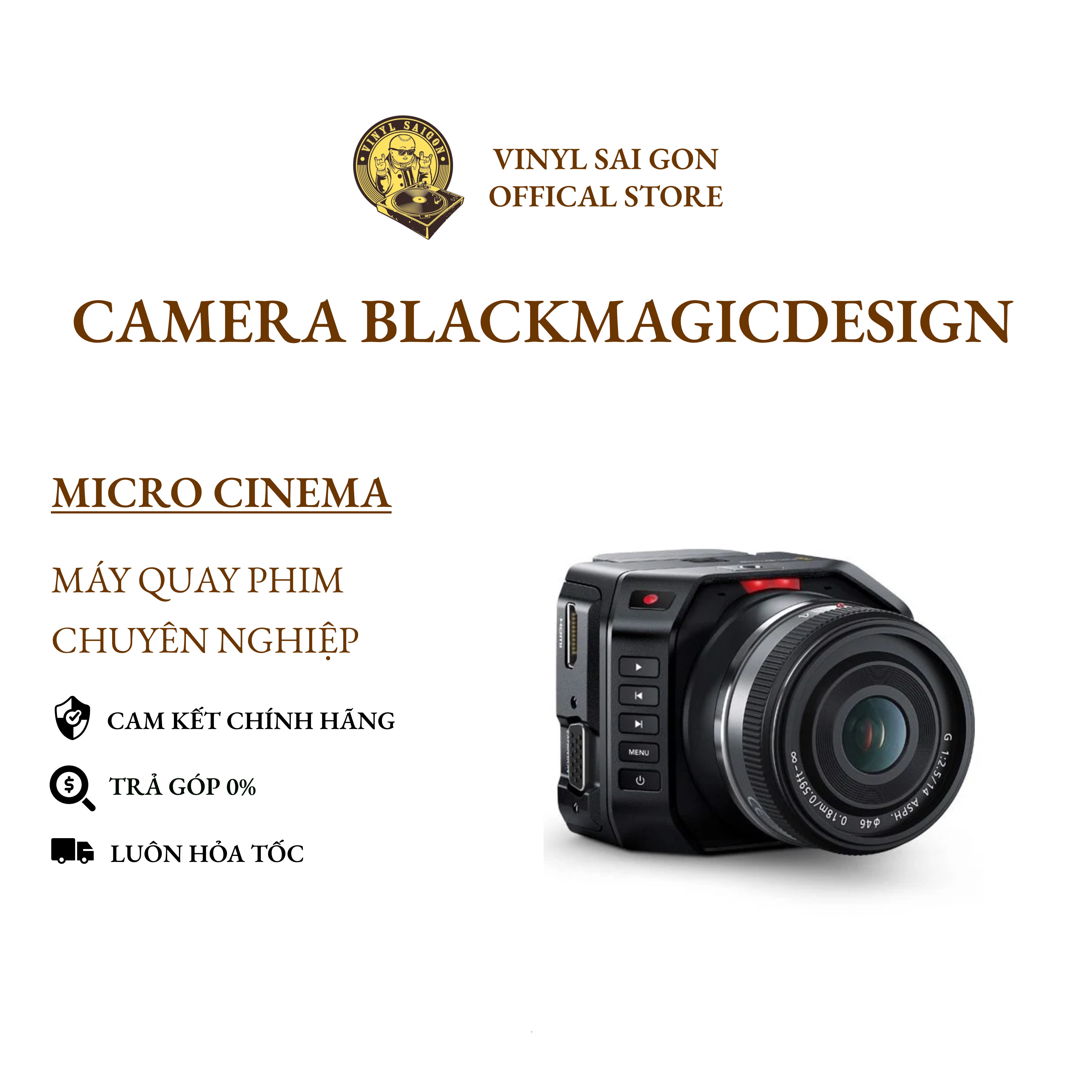 Máy Quay Phim Blackmagicdesign Micro Cinema Camera